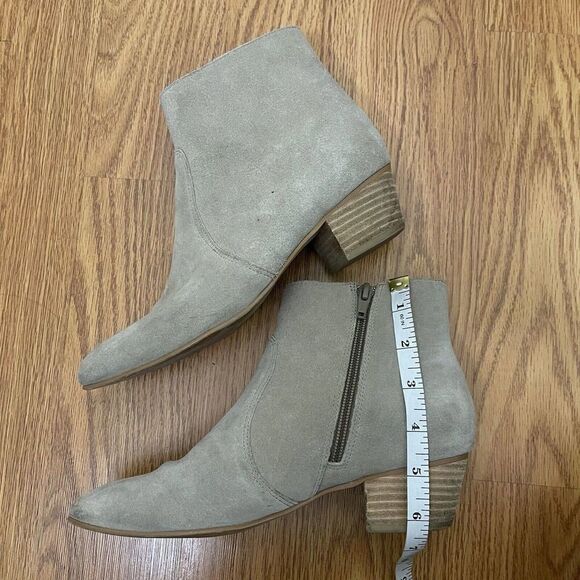 Soludos Lola tan leather point toe ankle booties size US 7 - Picture 6 of 9